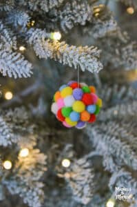 pom pom ornament