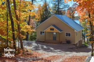 rocky retreat cottage with trees