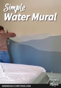 painting simple water mural