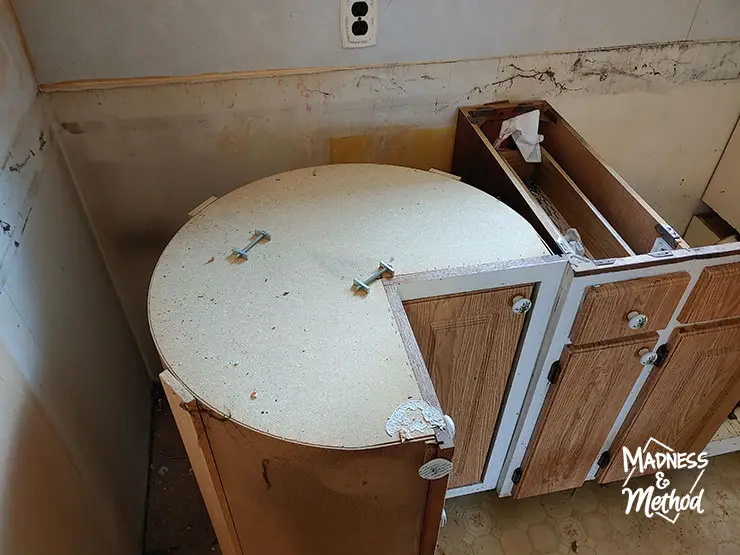 old kitchen lazy susan