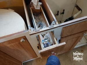 skinny kitchen drawer
