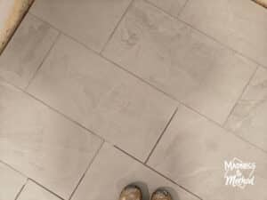 grout colour differences