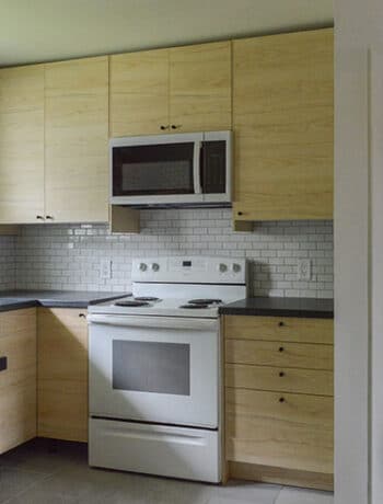 light wood kitchen