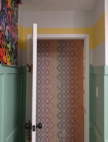 bedroom wallpaper progress