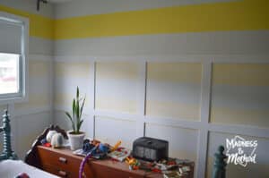 white trim primed