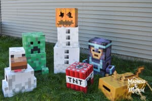 minecraft cardboard boxes