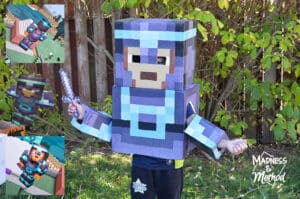 minecraft netherite armour costume
