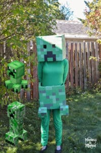 minecraft creeper costume