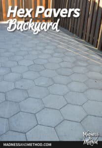 hex pavers backyard graphic