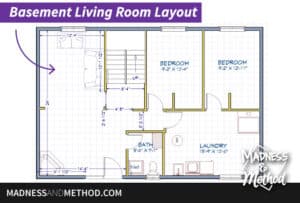 raised ranch basement layout