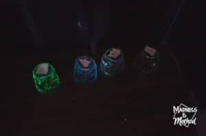 glow in the dark paint two coats