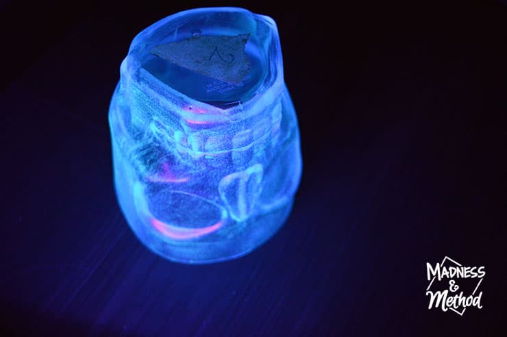 aqua glow in the dark paint