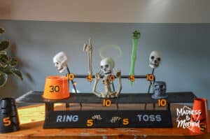 skeleton ring toss game