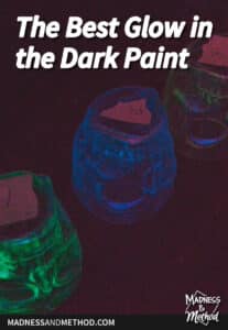 glow in the dark paint colours