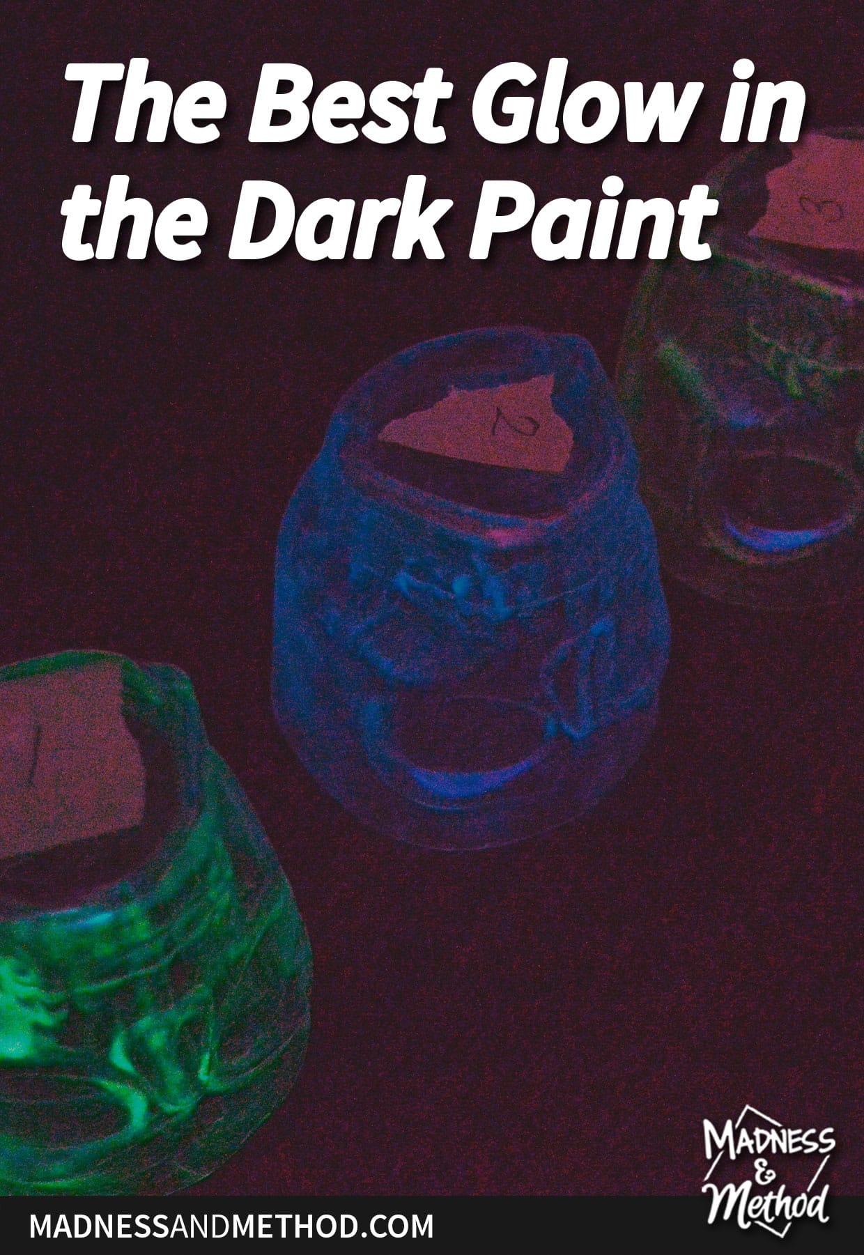 glow in the dark paint colours