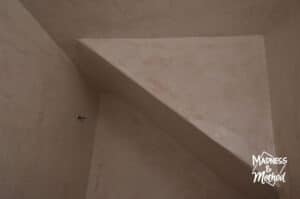 two tone microcement walls