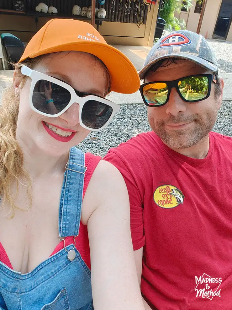 couple selfie on vacation