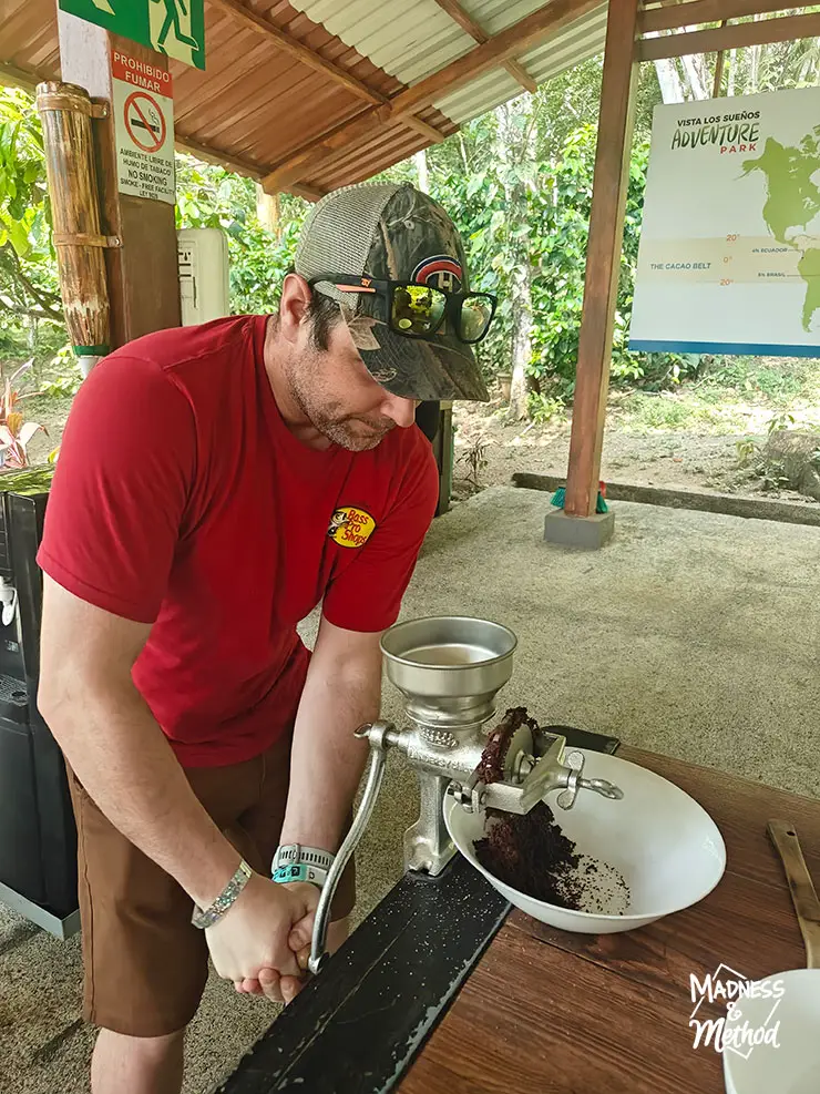 chocolate tour in costa rica
