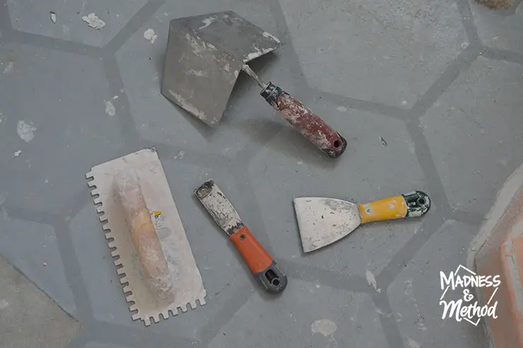 tools for microcement