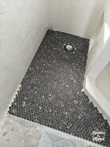 installing mini hex floors