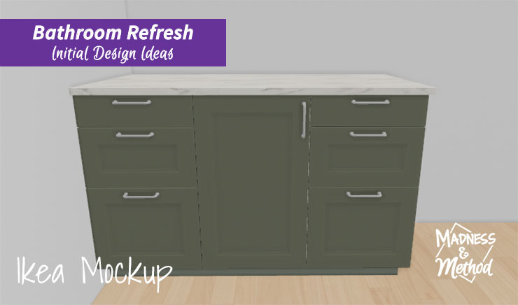 ikea cabinet render