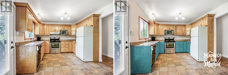 camp kitchen current view and initial design ideas