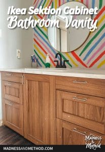 ikea kitchen cabinets as bathroom vanity
