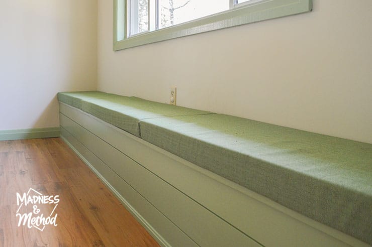 long green bench DIY