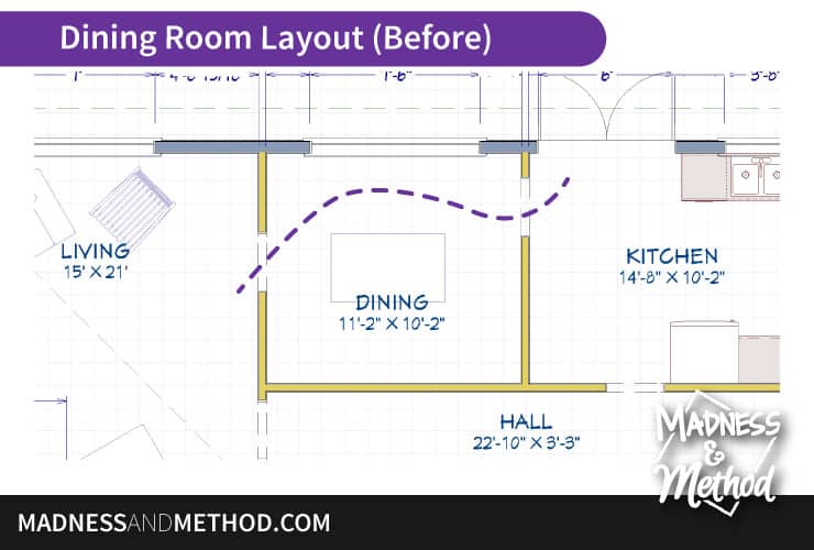 dining room layout