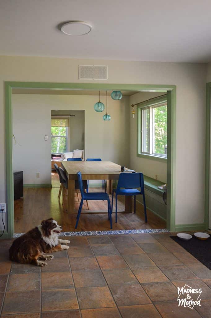 dining room opening