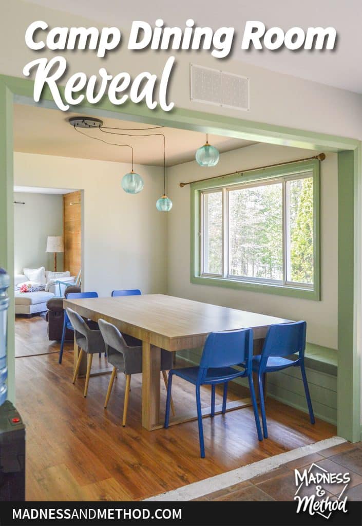 dining room reveal graphic