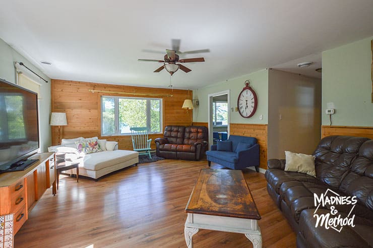 camp living room layout